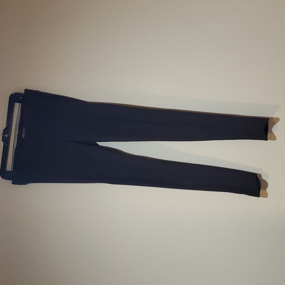 VINCE charcoal gray stirrup leggings